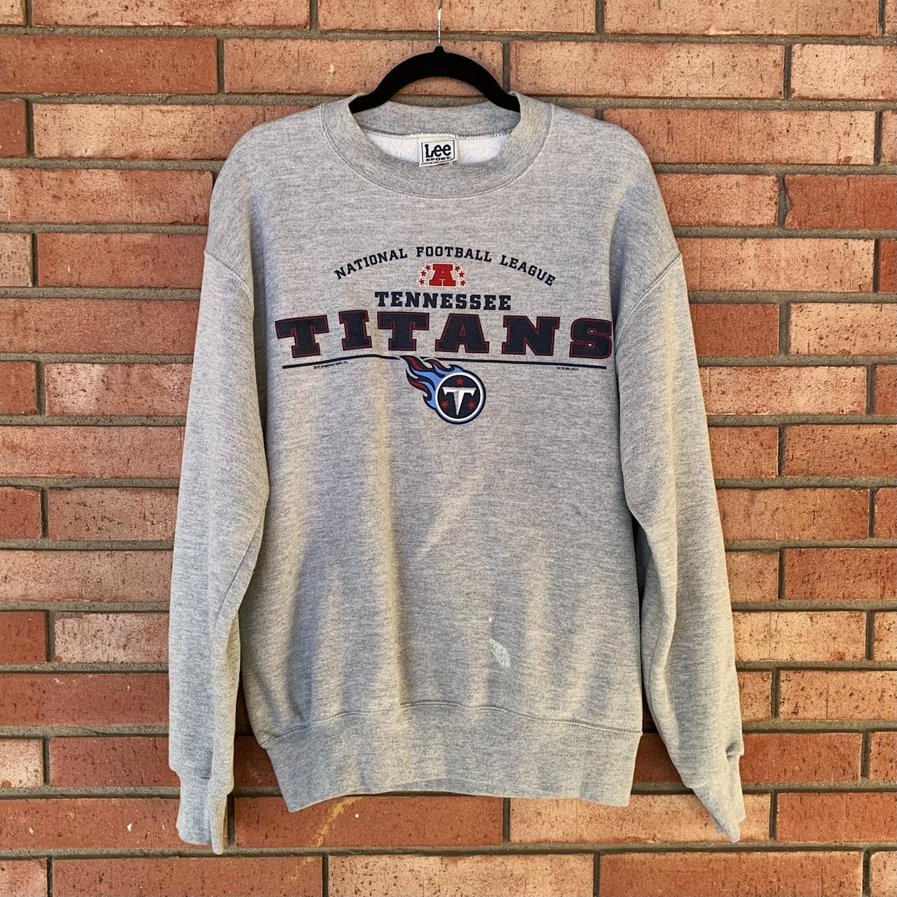 Vintage Tennessee Titans NFL Lee Sport crewneck Sweatshirt Size Large