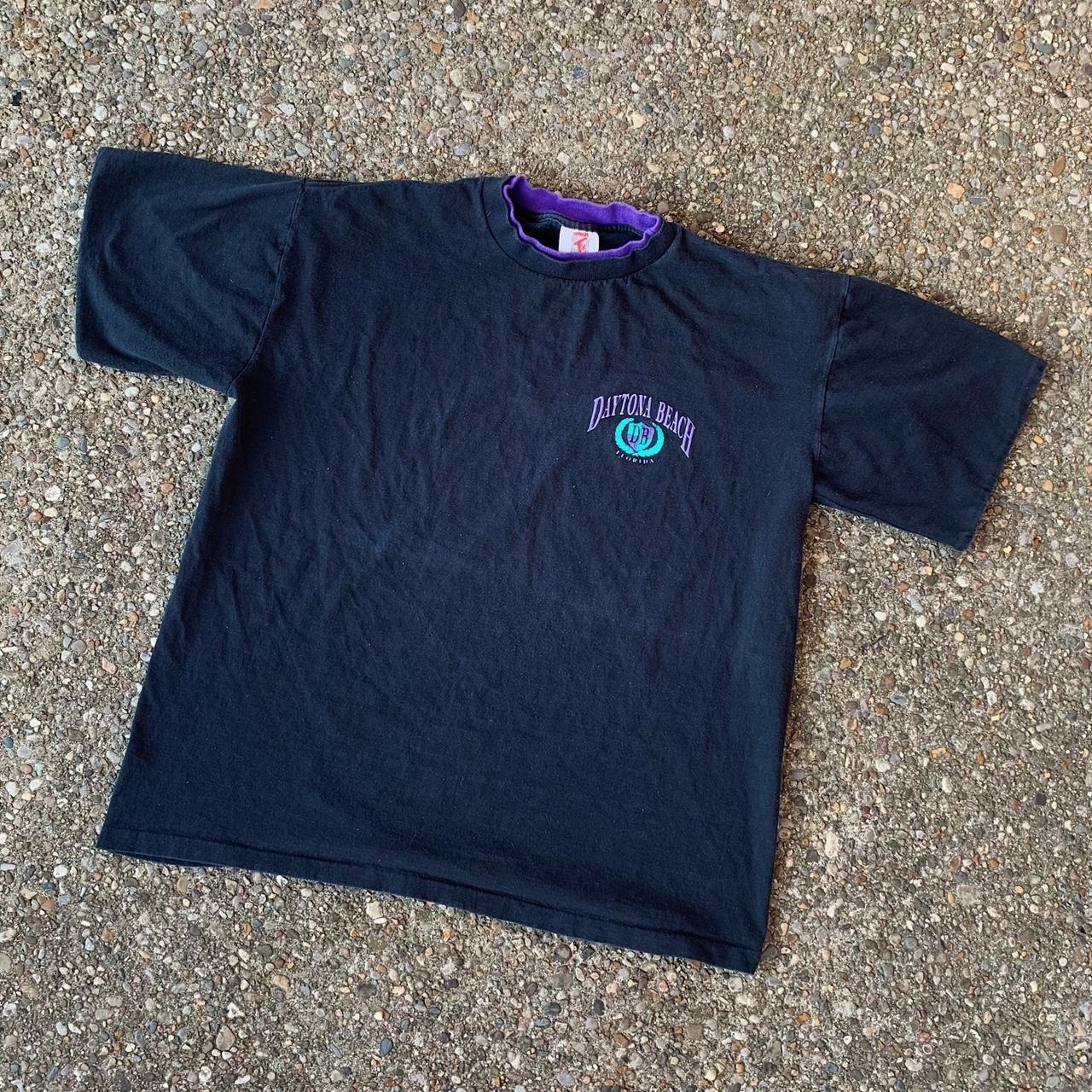 Vintage Men's T-Shirt - Purple - XL