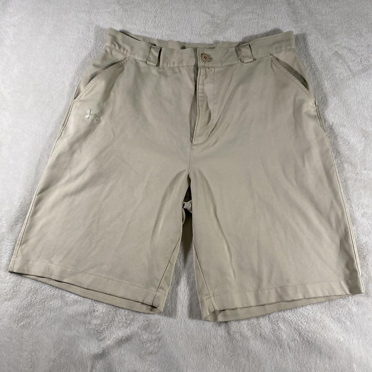 Men's under armour hot sale khaki shorts