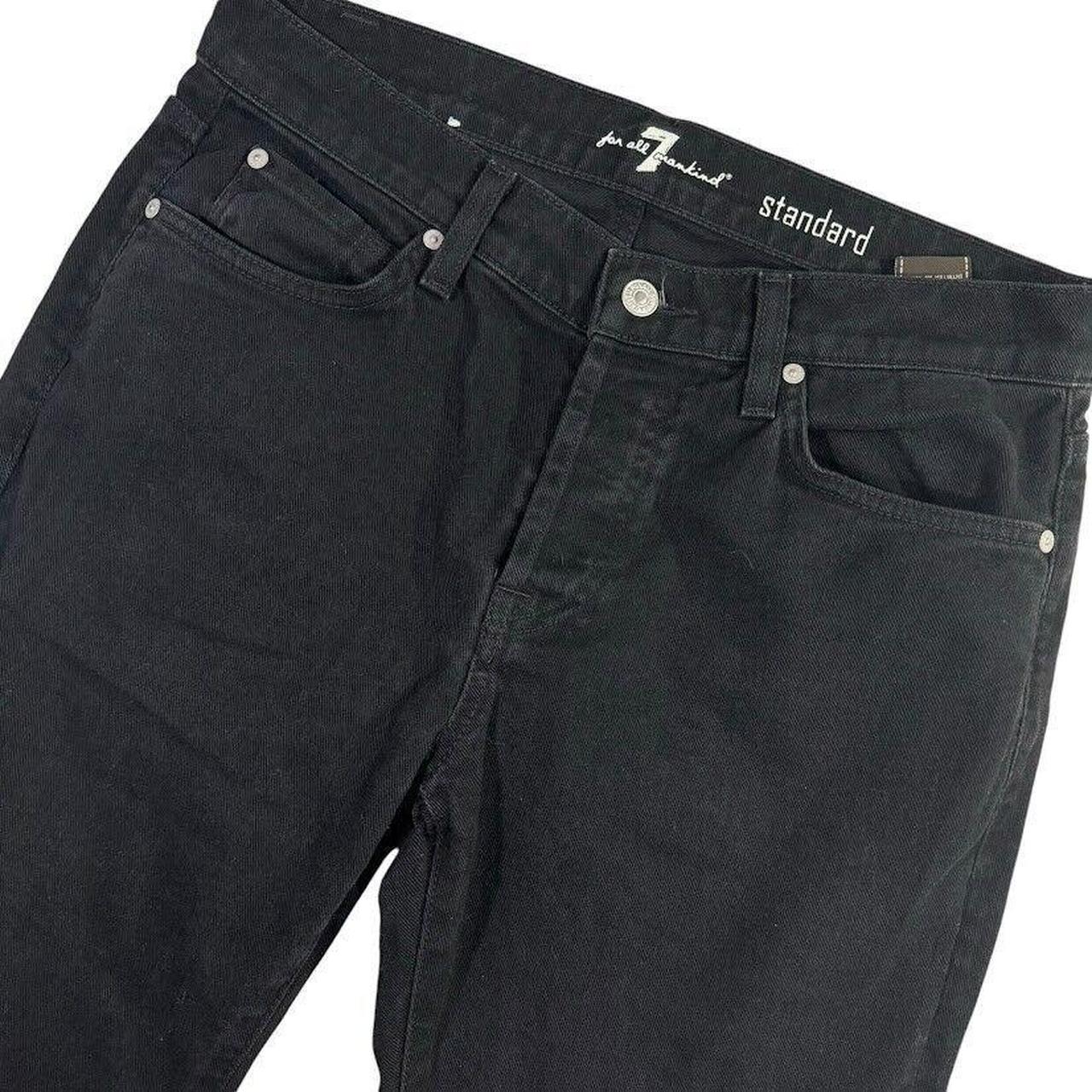 7 For All Manking The Standard Black Jeans Mens online Size 33