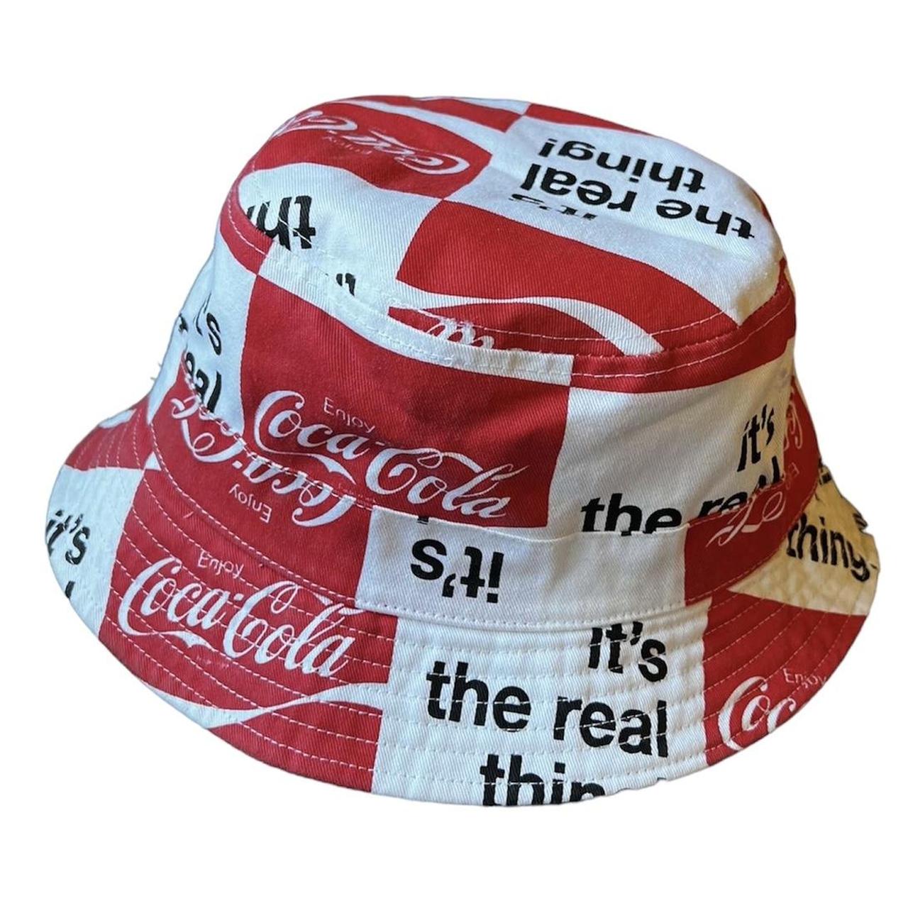 Coke Symbol It's A Real Thing Reversible Bucket Hat