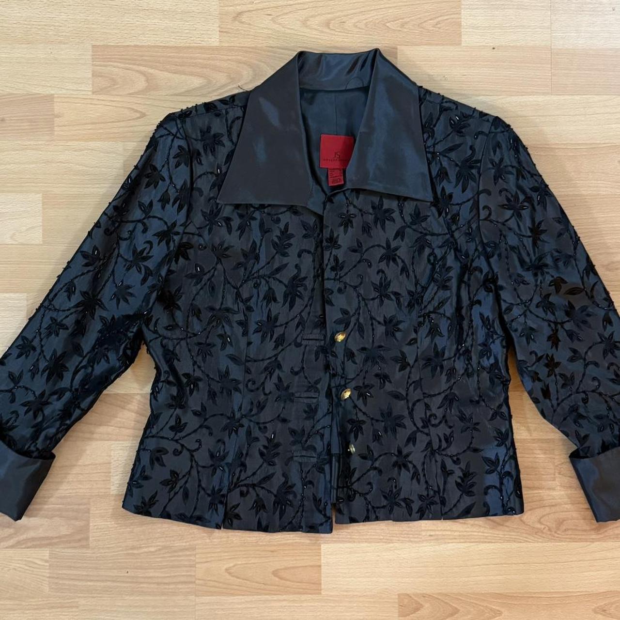 JS Collections Women's Blouse - Black - 12 – JS C… - image 2