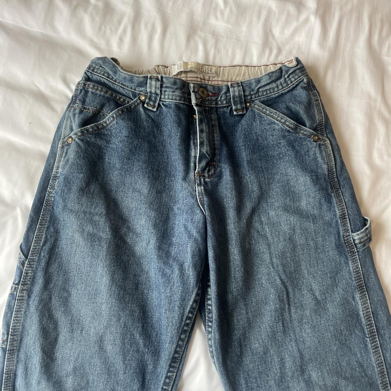 Lee cargo jeans Adjustable waist Kids but fits an... - Depop