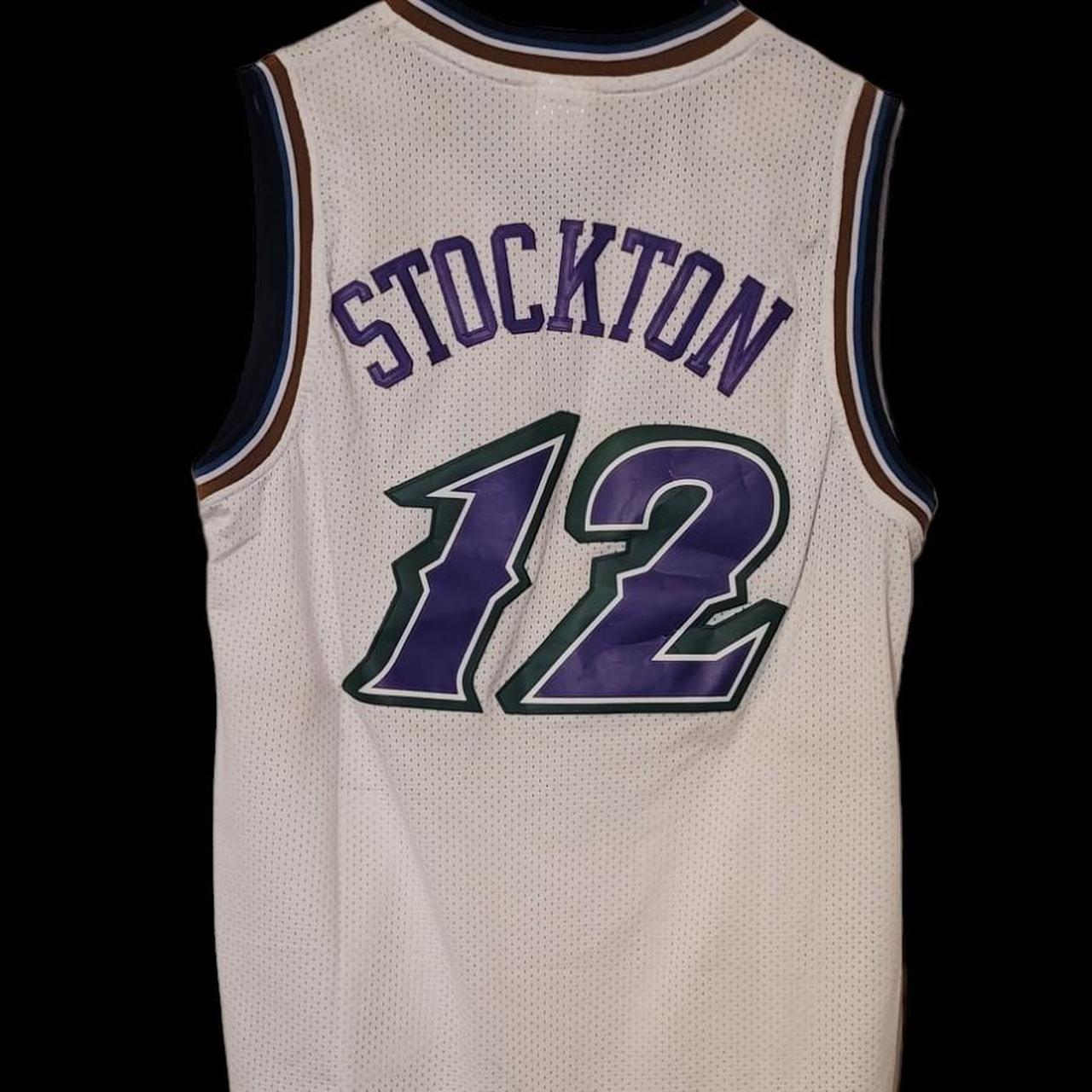 Adidas Hardwood Classic John Stockton Utah Jazz - Depop