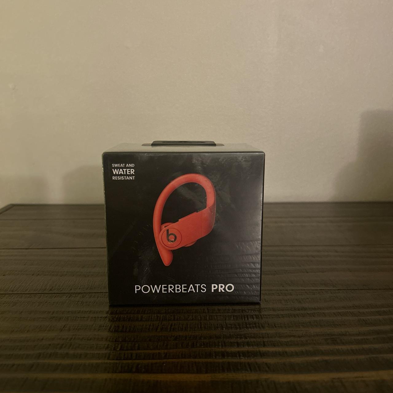 New powerbeats pro red plastic is scratched Dm Depop