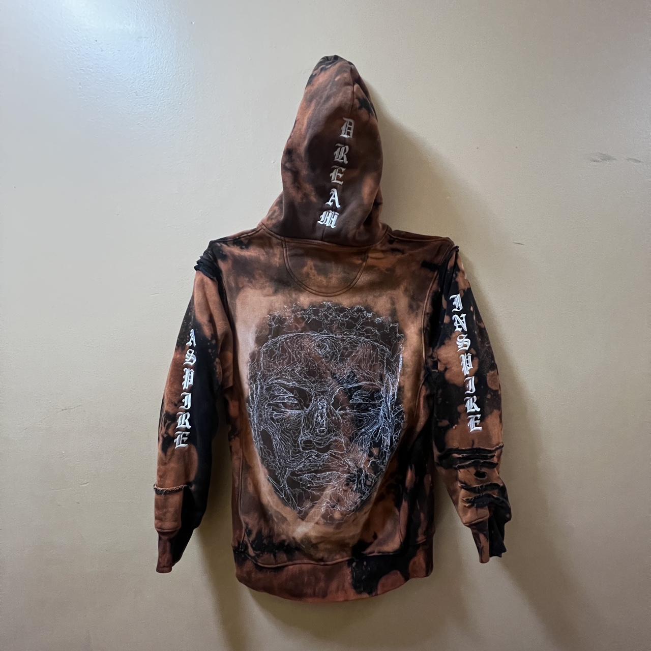 Tan discount graphic hoodie