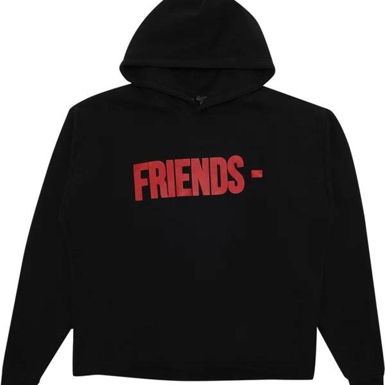 VLONE FRIENDS AND FAMILY HOODIE SIZE XL Depop