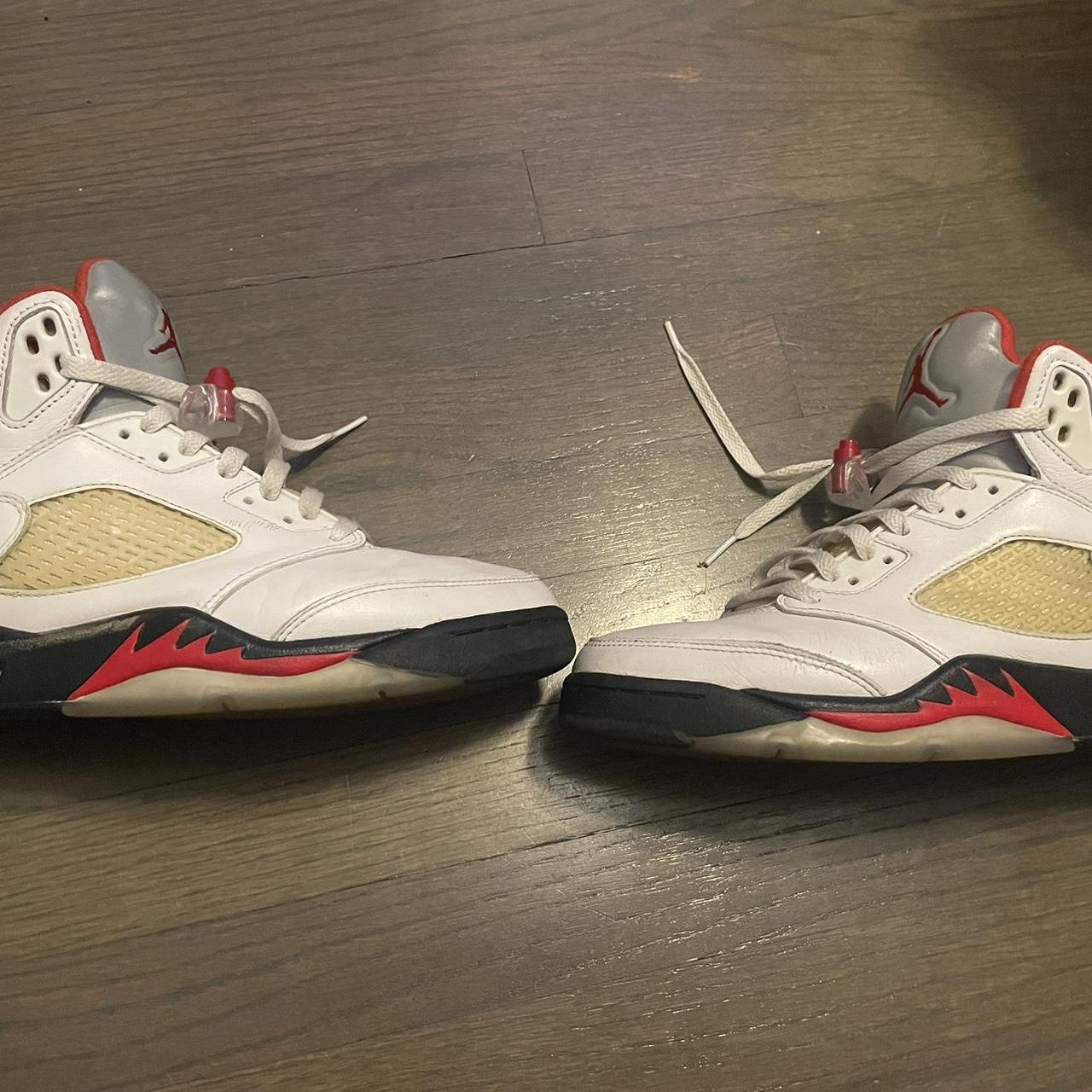 jordan 5 fire red got em