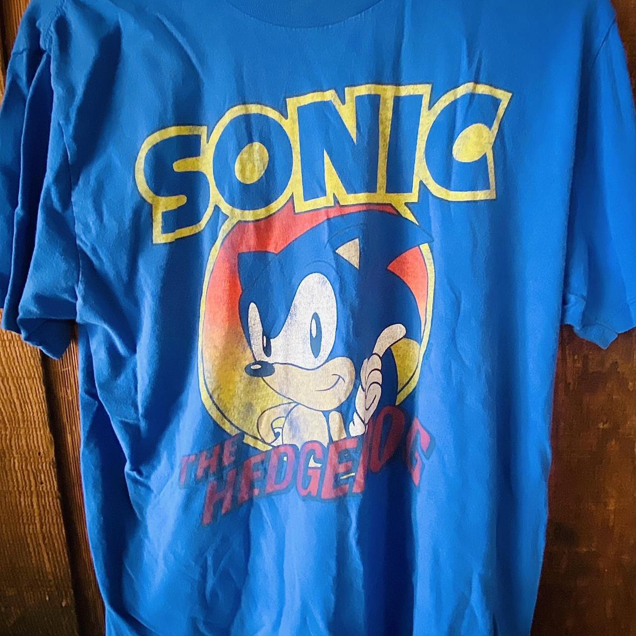 Sonic The Hedgehog Shirt In Mens Us Large - Depop