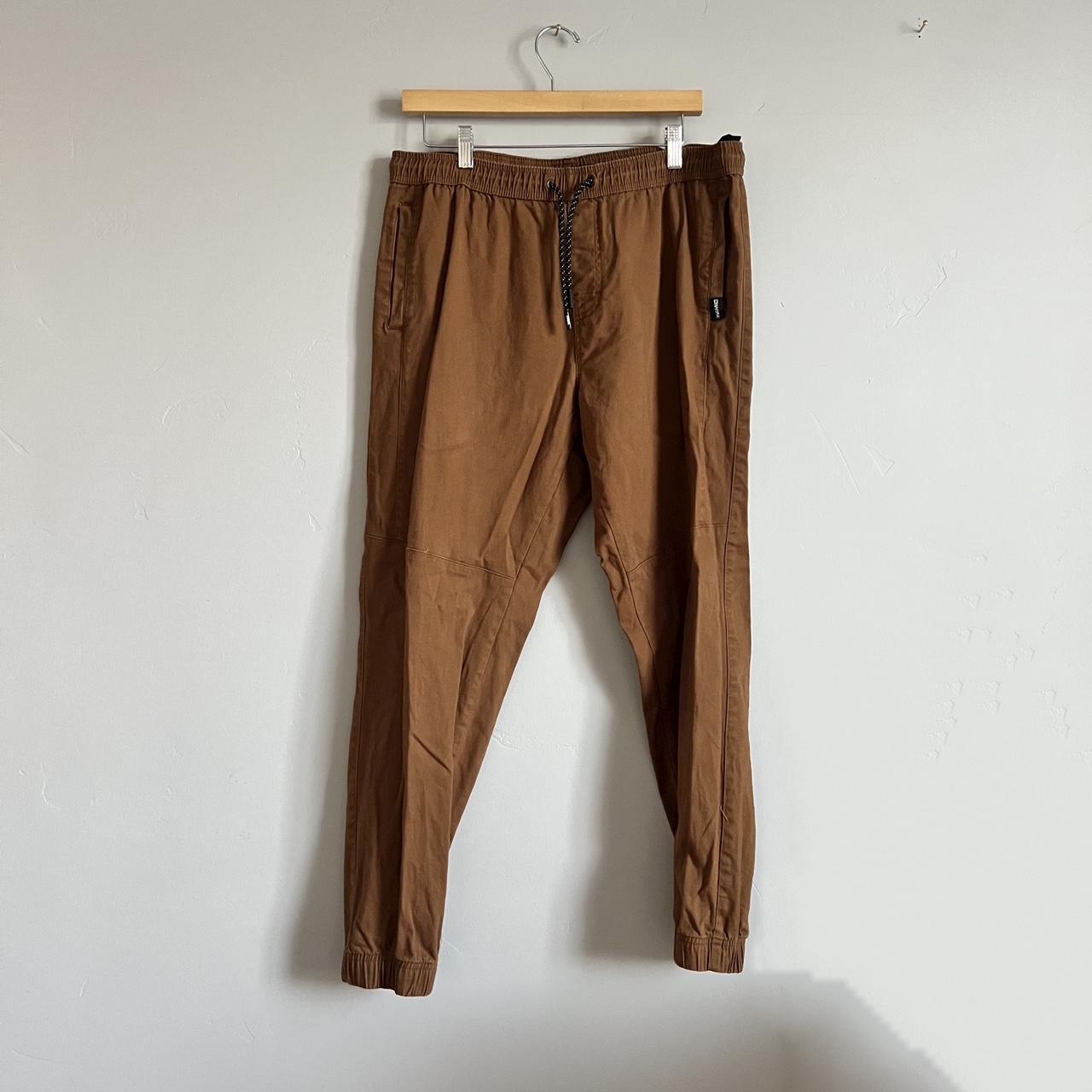 Hawke & Co. Men's Brown and Khaki Trousers