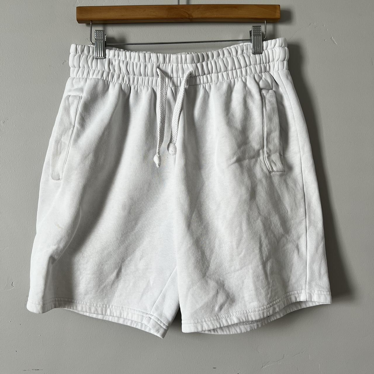 H&M Men's White Shorts Depop
