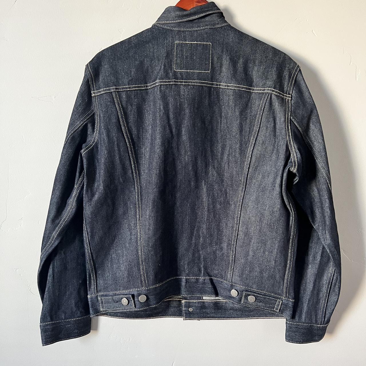 Dark Wash (Indigo) Denim Jacket 📏 Size: Men’s US... - Depop