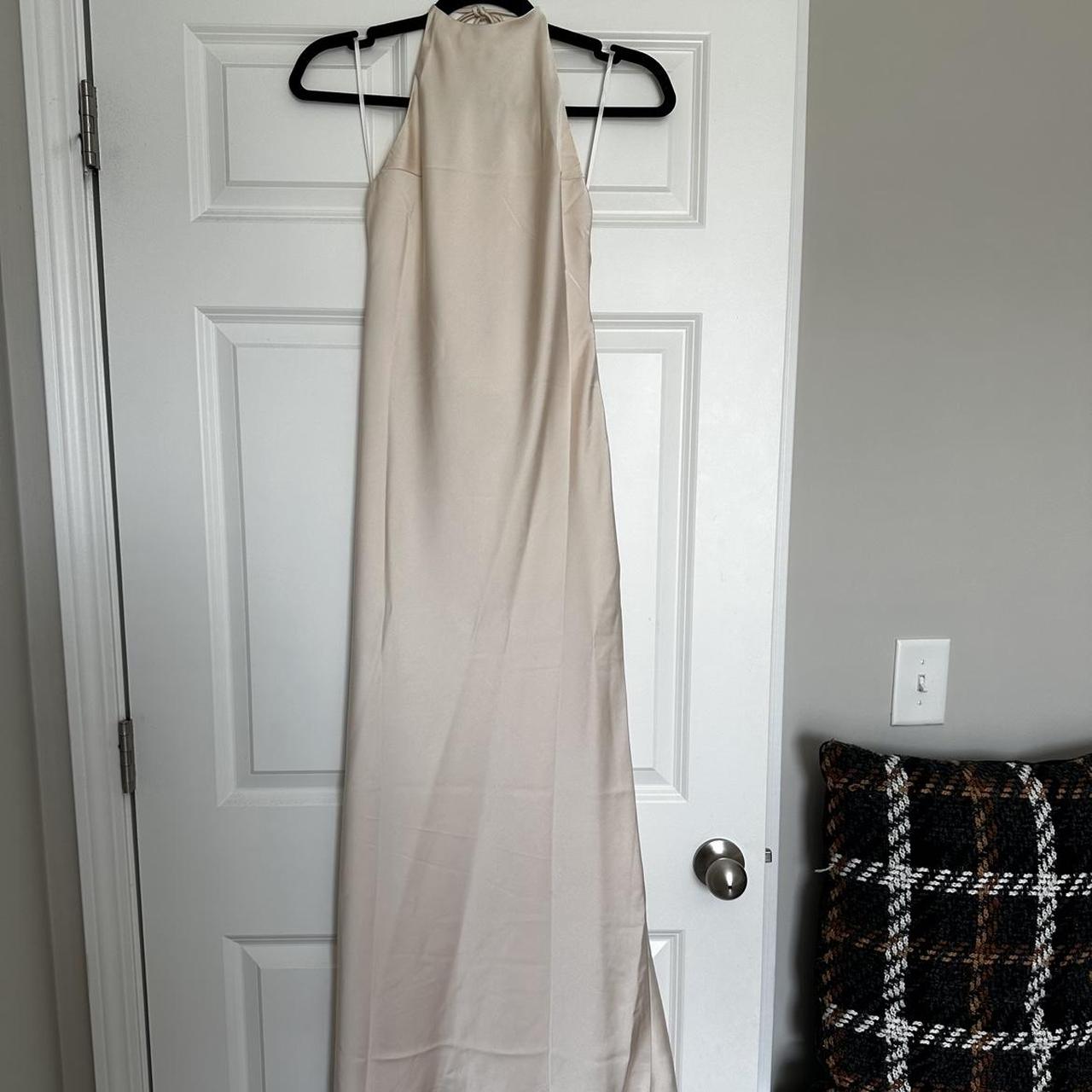 Billy J - Halsey Maxi Dress Champagne Size 6 - Depop