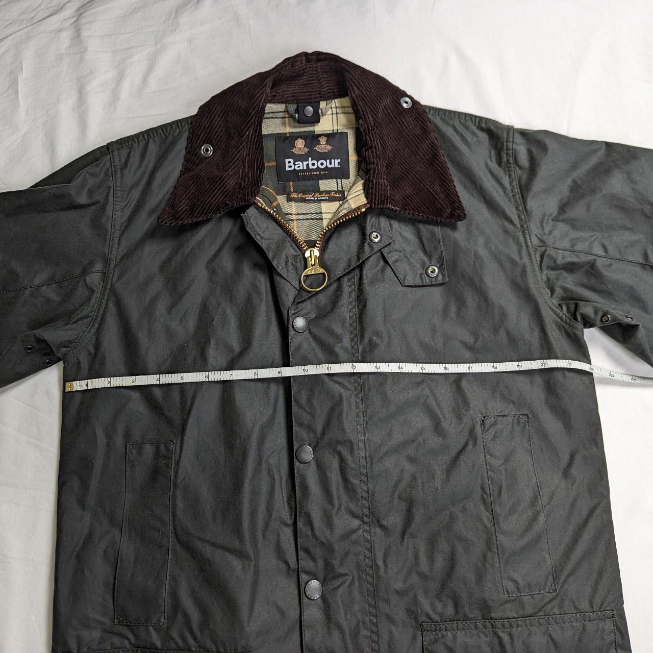 Barbour Beauty&youth別注 S/C BORDER Barbour Border Wax Jacket Archive Olive | Cultizm