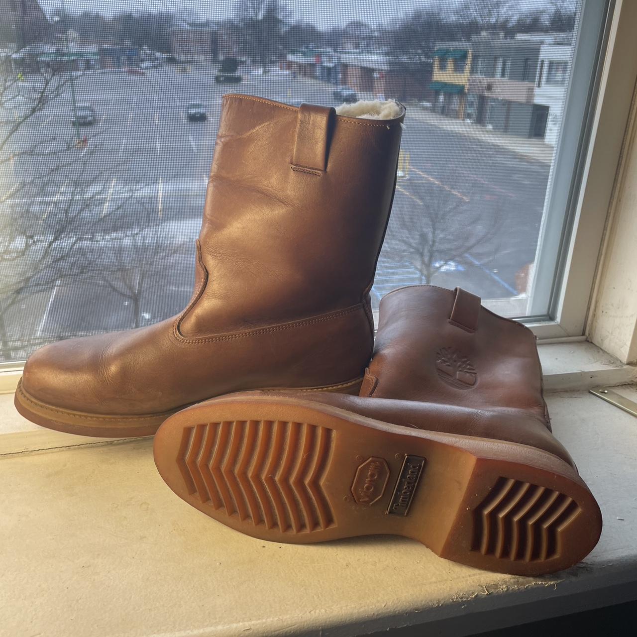 Timberland Women's Mid calf Boots Brown/Tan US – Brown