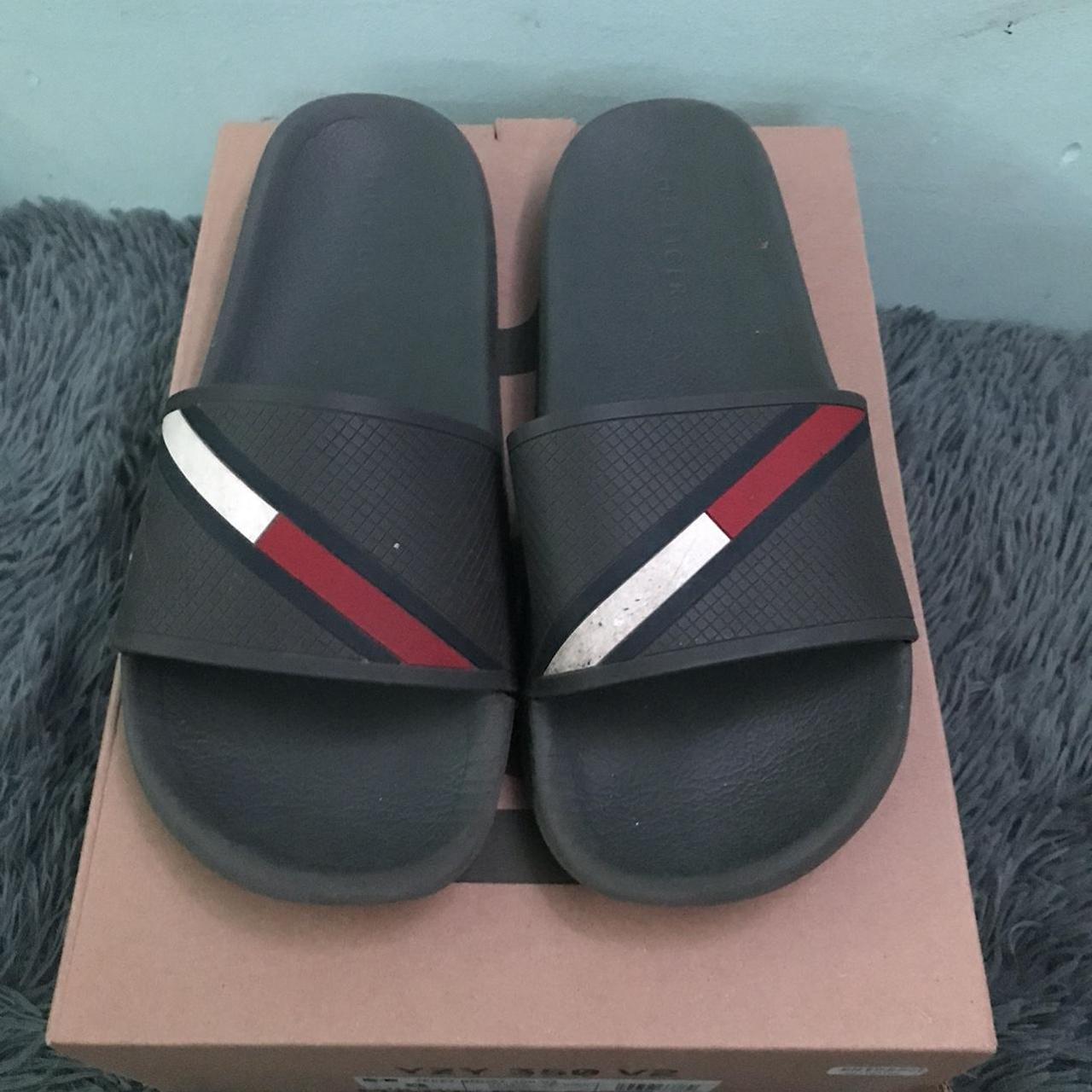 tommy hilfiger slides mens