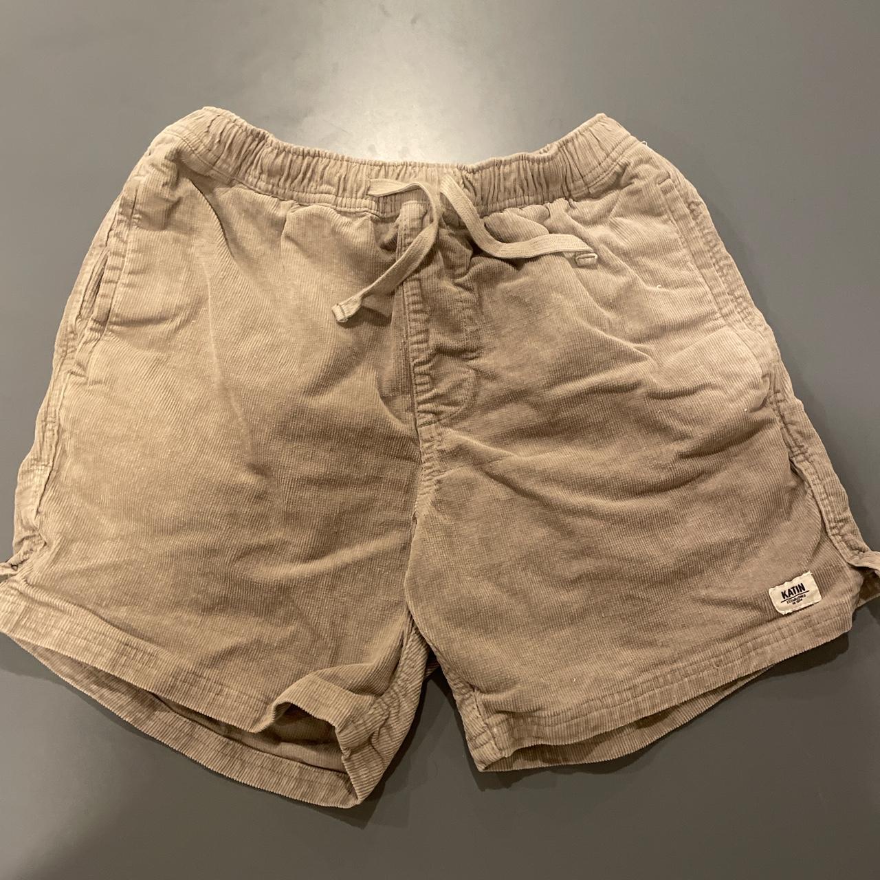 Katin shorts corduroy. Adjustable waist men's small.... Depop