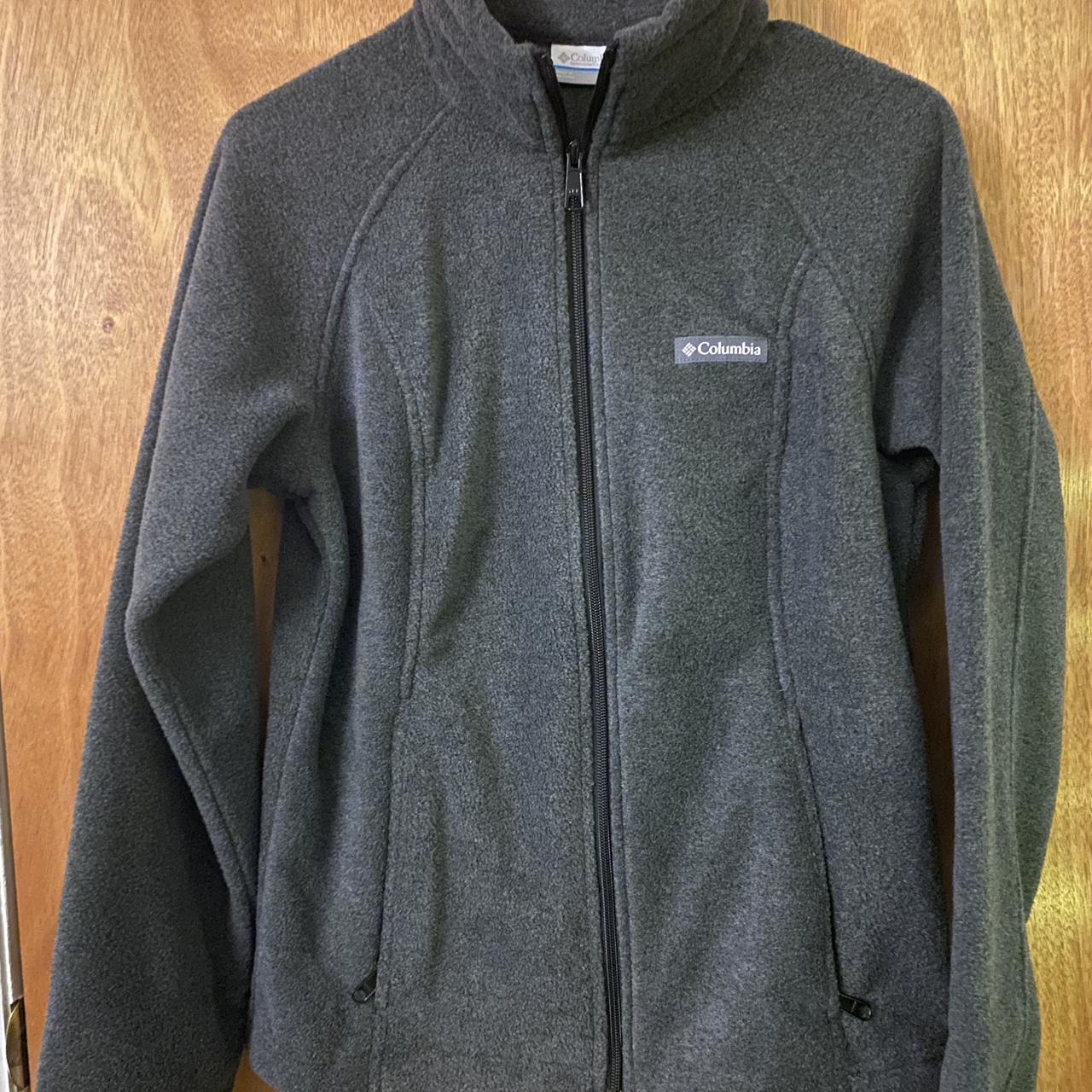 Dark grey hot sale columbia jacket