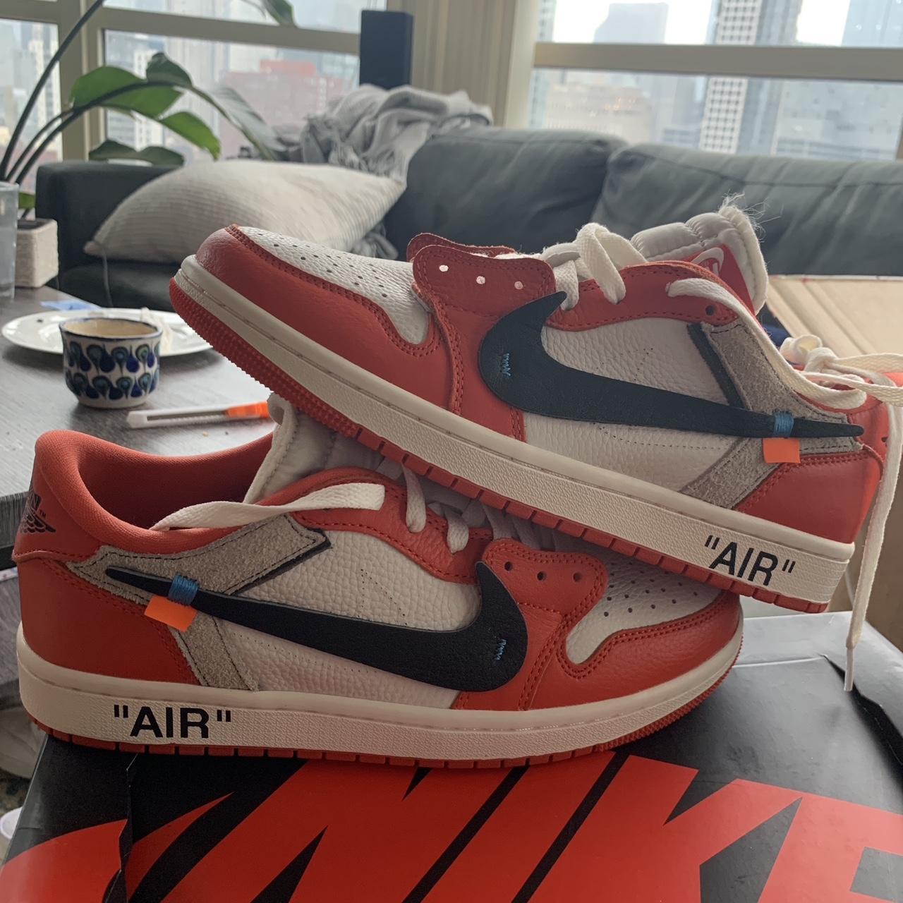 Chef Huy Le Jordan 1 OffWhite Starfish Custom size... Depop