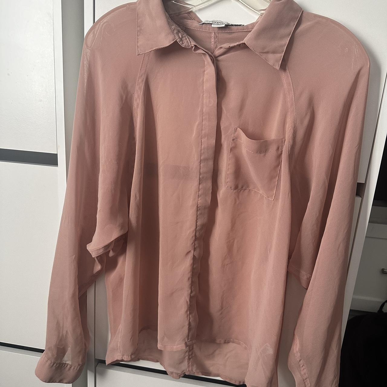 Light pink blouse forever 21 online