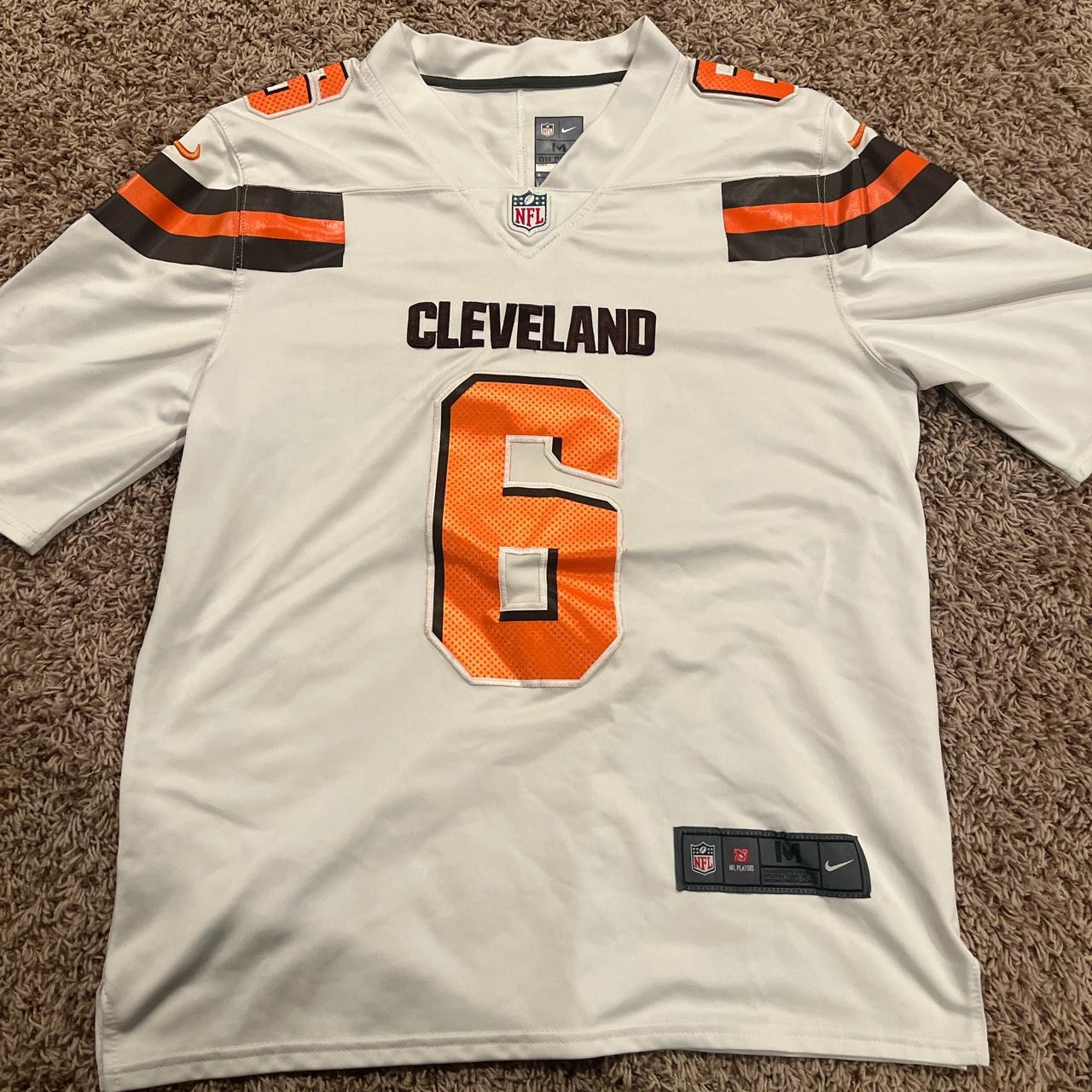 Cleveland Browns Baker Mayfield Jersey T-Shirt. Fits - Depop