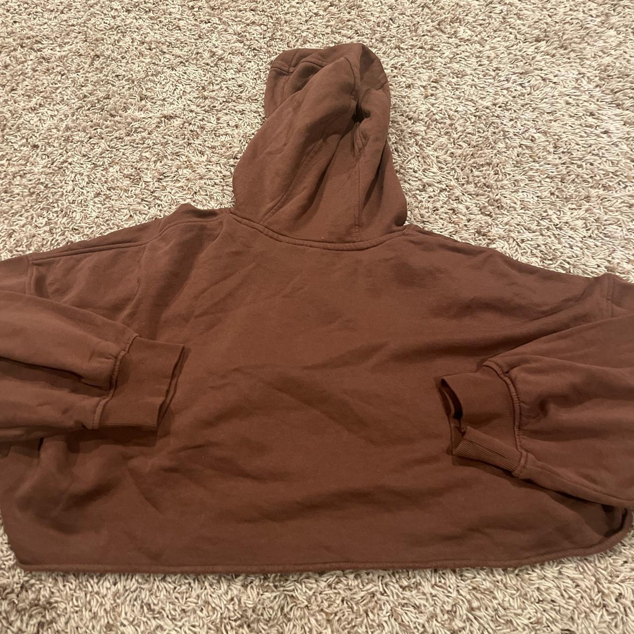 Crop Hoodie - Brown/UCLA - Ladies