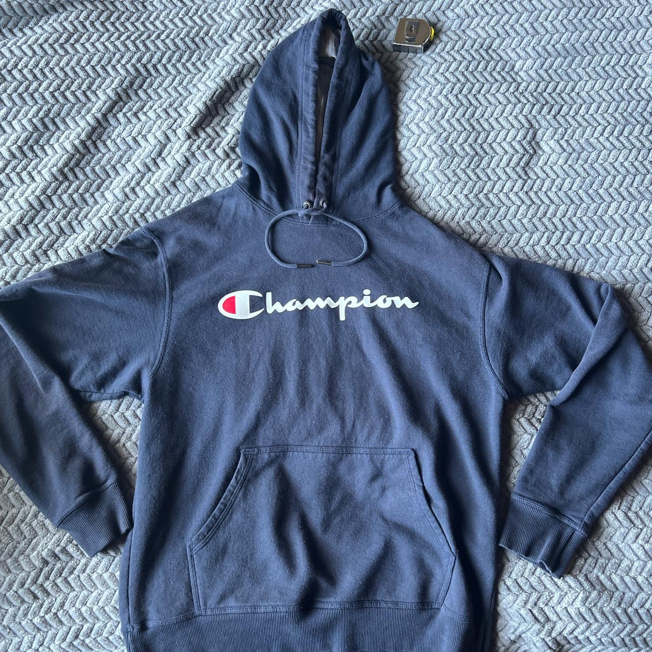 Champion sweater 2024 teal navy