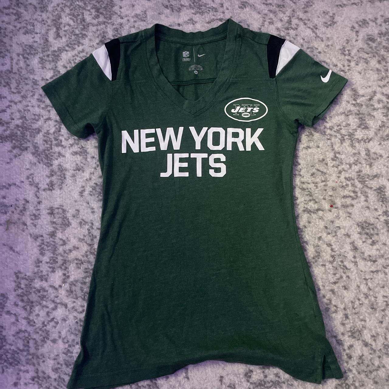 Pink NY Jets women's shirt. For breast cancer New - Depop