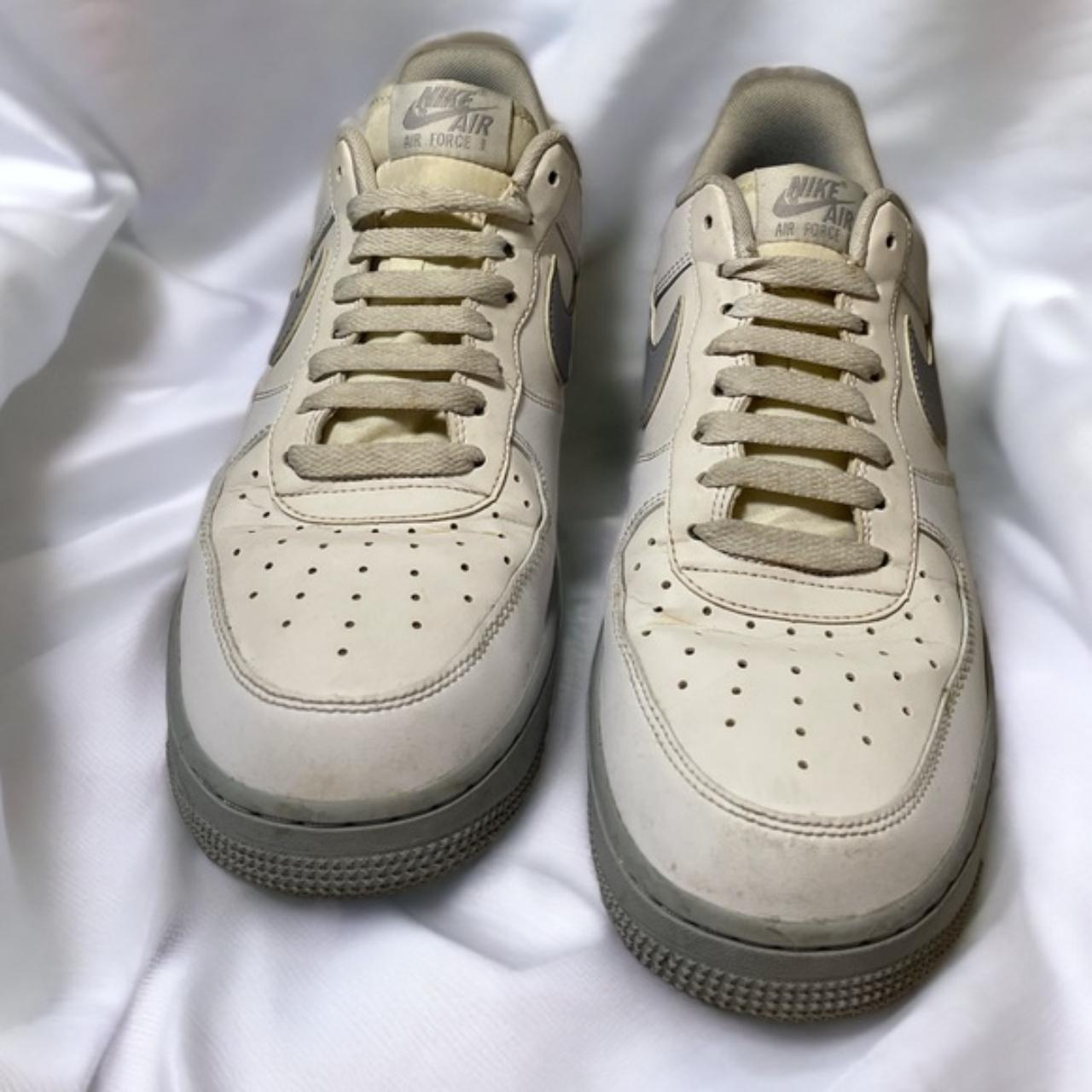 Nike Air Force 1 '07 Low White Wolf Grey CK7663-104 Men's Size 10