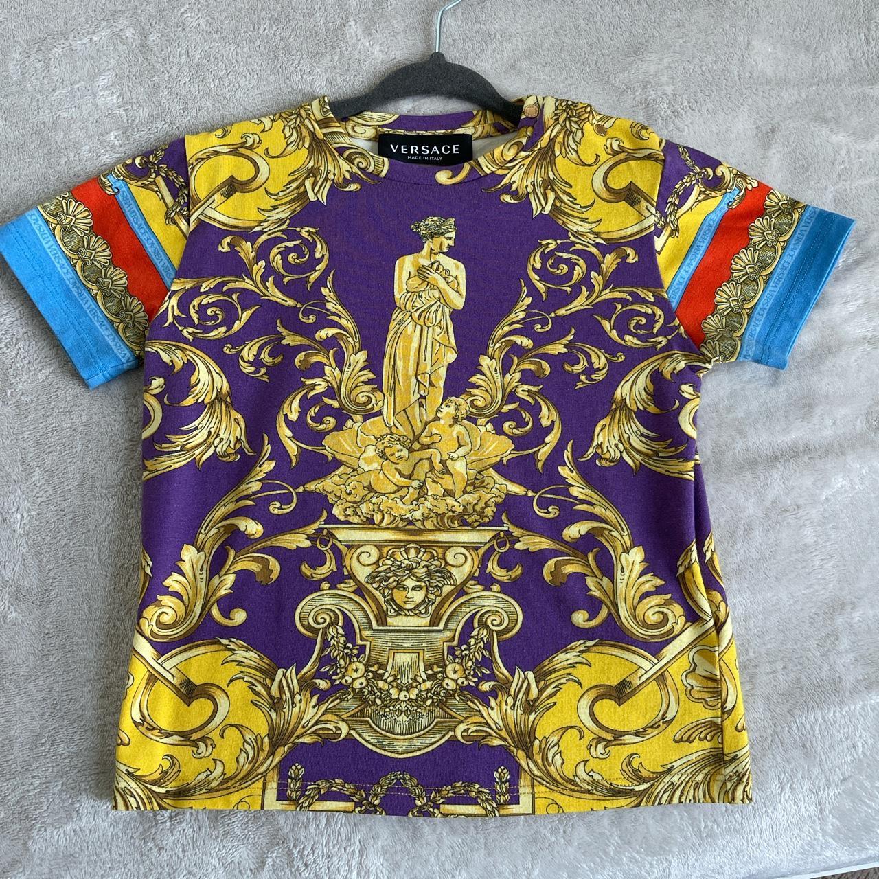 Toddler Versace Shirt Depop