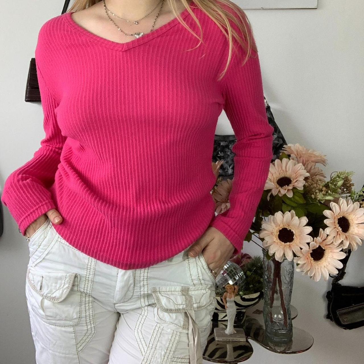 Women's Pink Jumper | Depop