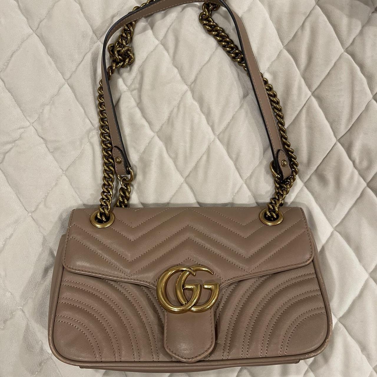 Gucci Canvas Monogram Mini Pochette Bag🦨 This piece - Depop