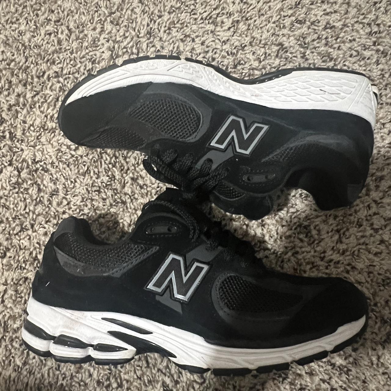 New balance 2002r black almost new worn 2 times only... - Depop