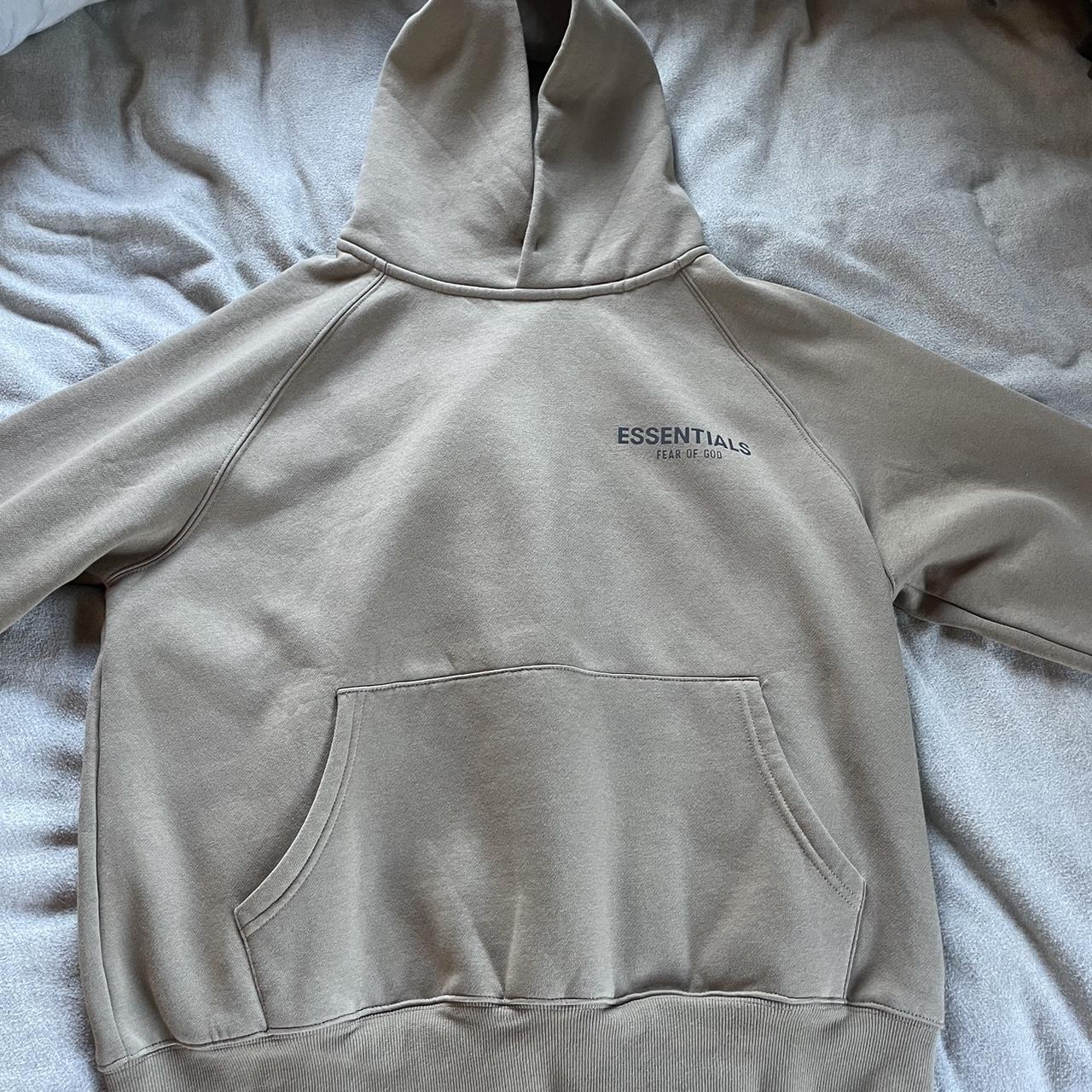 Beige Essentials Fear of God hoodie Doesn’t fit me... - Depop