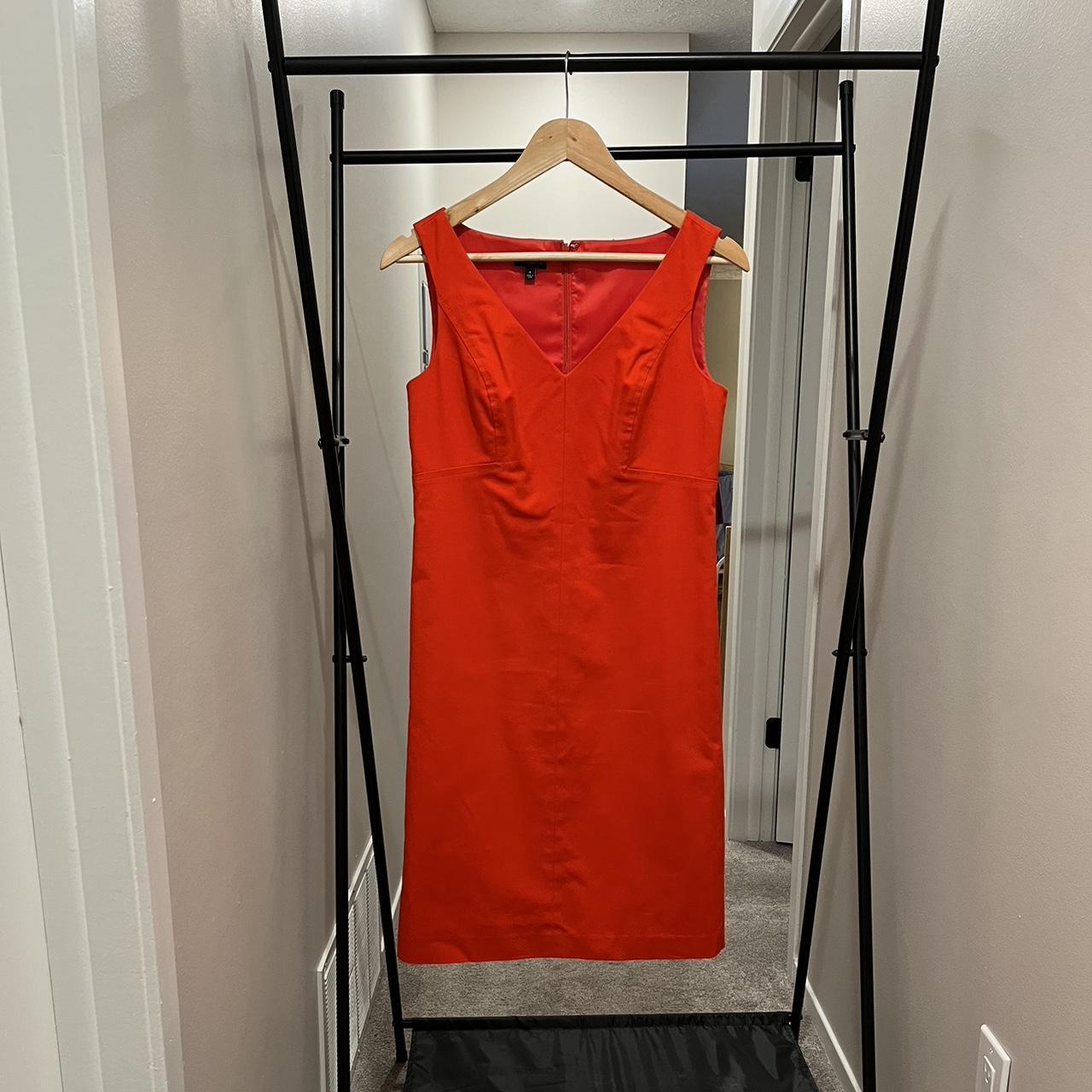 Talbots Size 4 Red Cocktail purchases Dress