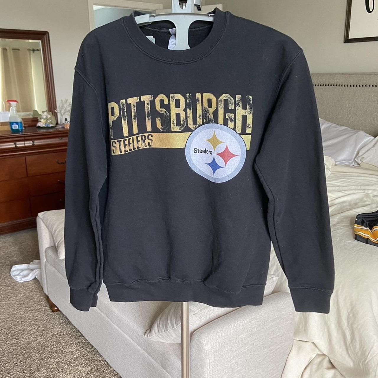 Pittsburgh Steelers Sweatshirt Nice Graphic On Front - Depop