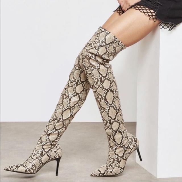 Mango snake print sales shoes