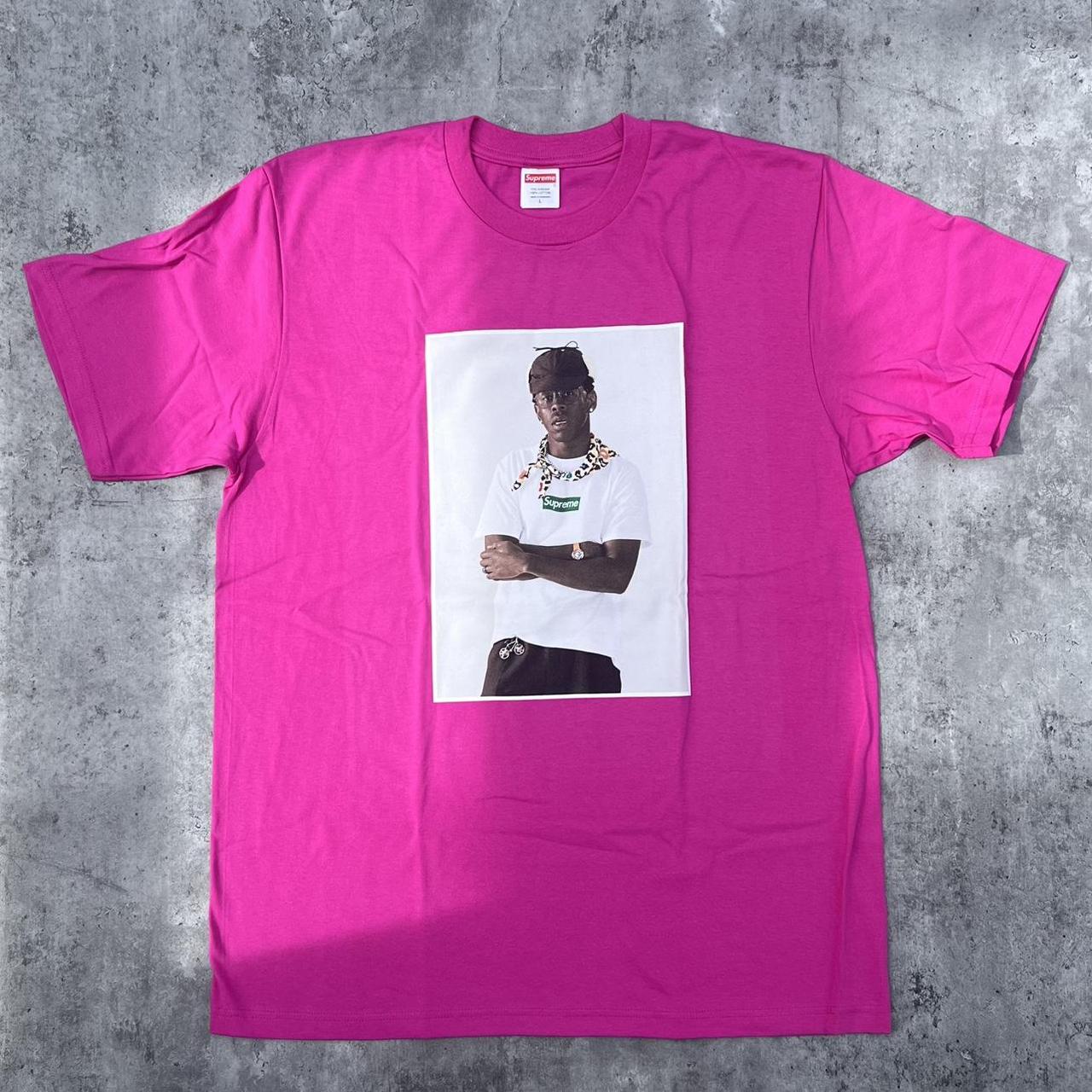 Supreme x Tyler The Creator Pink Tee Size Large