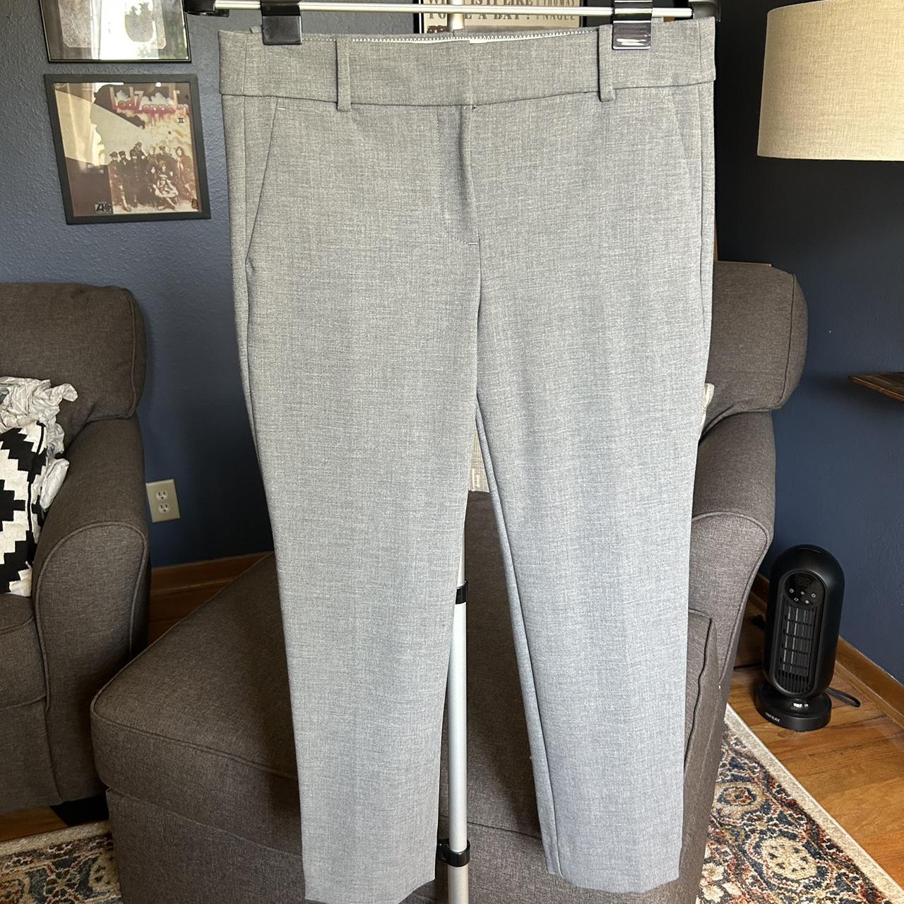 J Crew Cameron 365 cropped wool pants. Size 10... - Depop