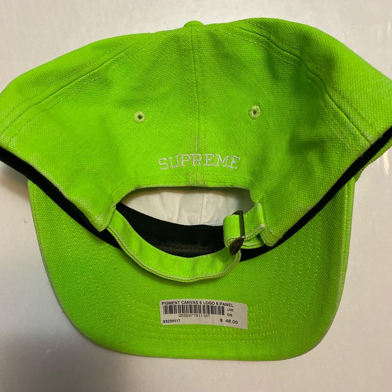 Supreme Pigment Canvas S Logo 6-Panel #supreme - Depop