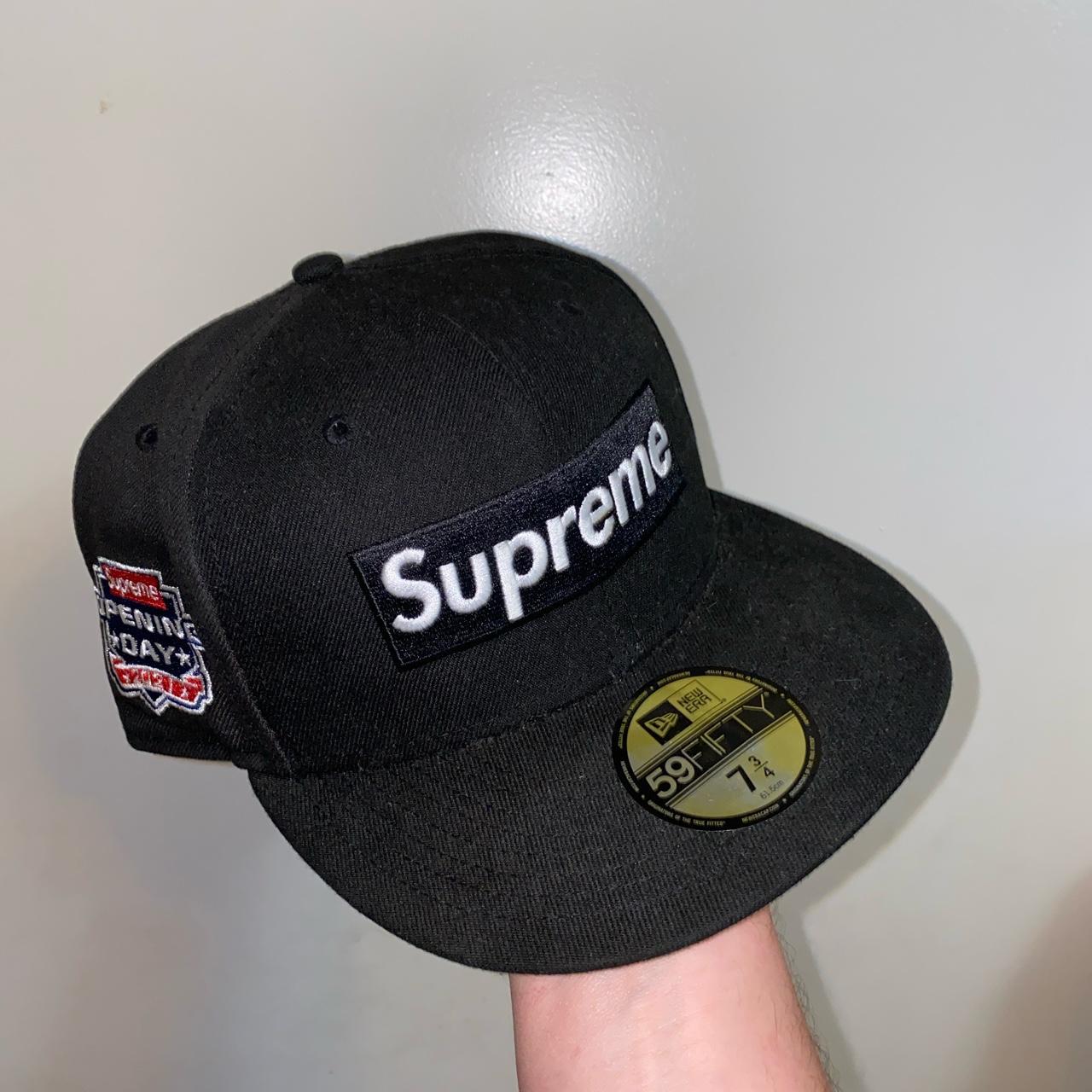 Supreme No Comp Box Logo New Era #supreme - Depop