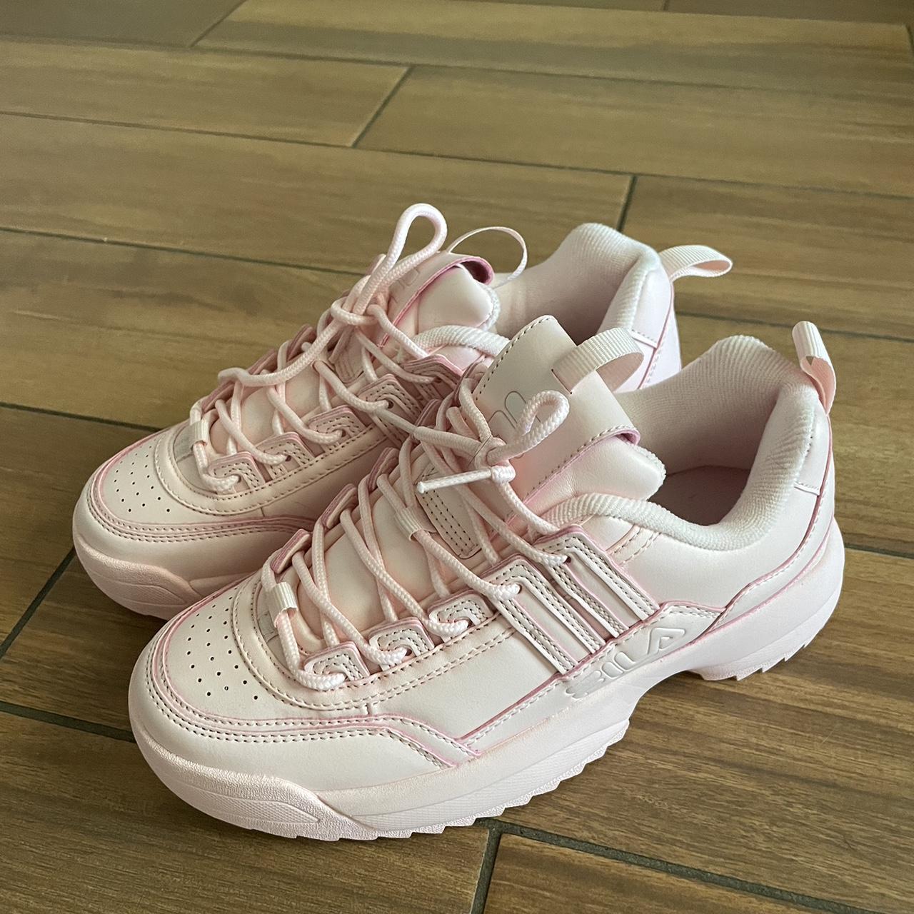platform trainers pink