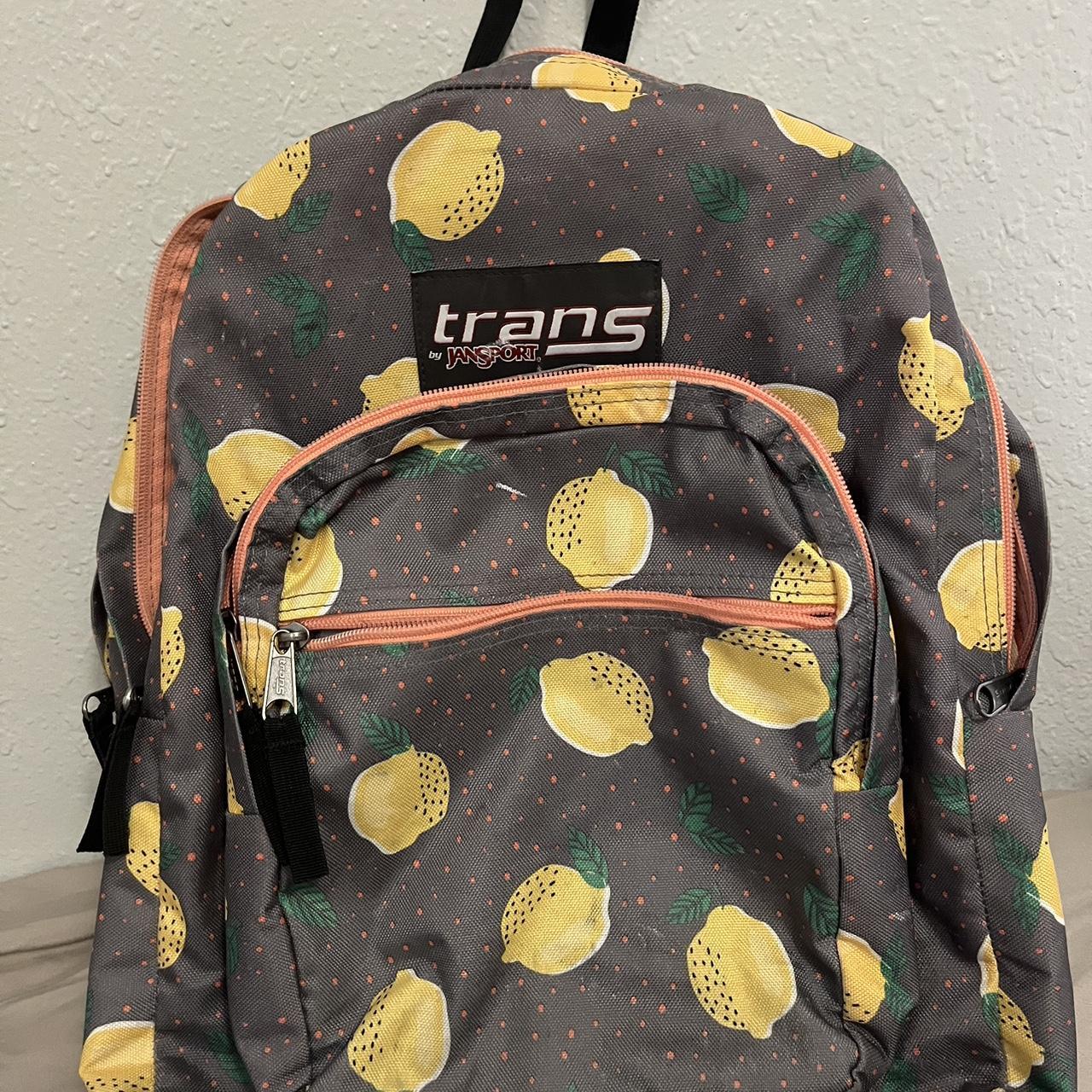 Trans by Jansport Lemon Bookbag Jansport... Depop