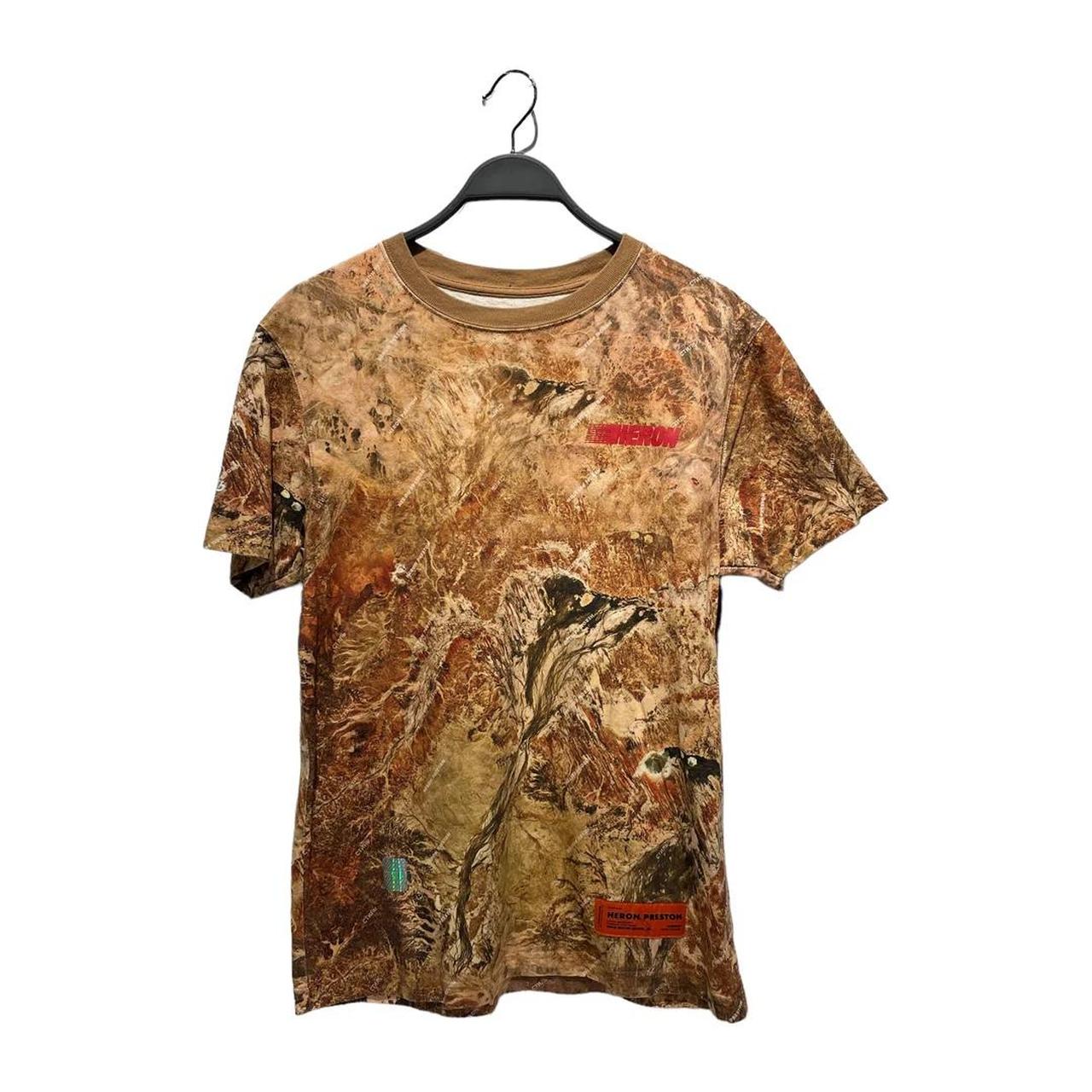 【HERON PRESTON】Graphic Printed Short Sleeve T-Shirt Heron Preston Graphic Short Sleeve Shirt. A easy | Depop