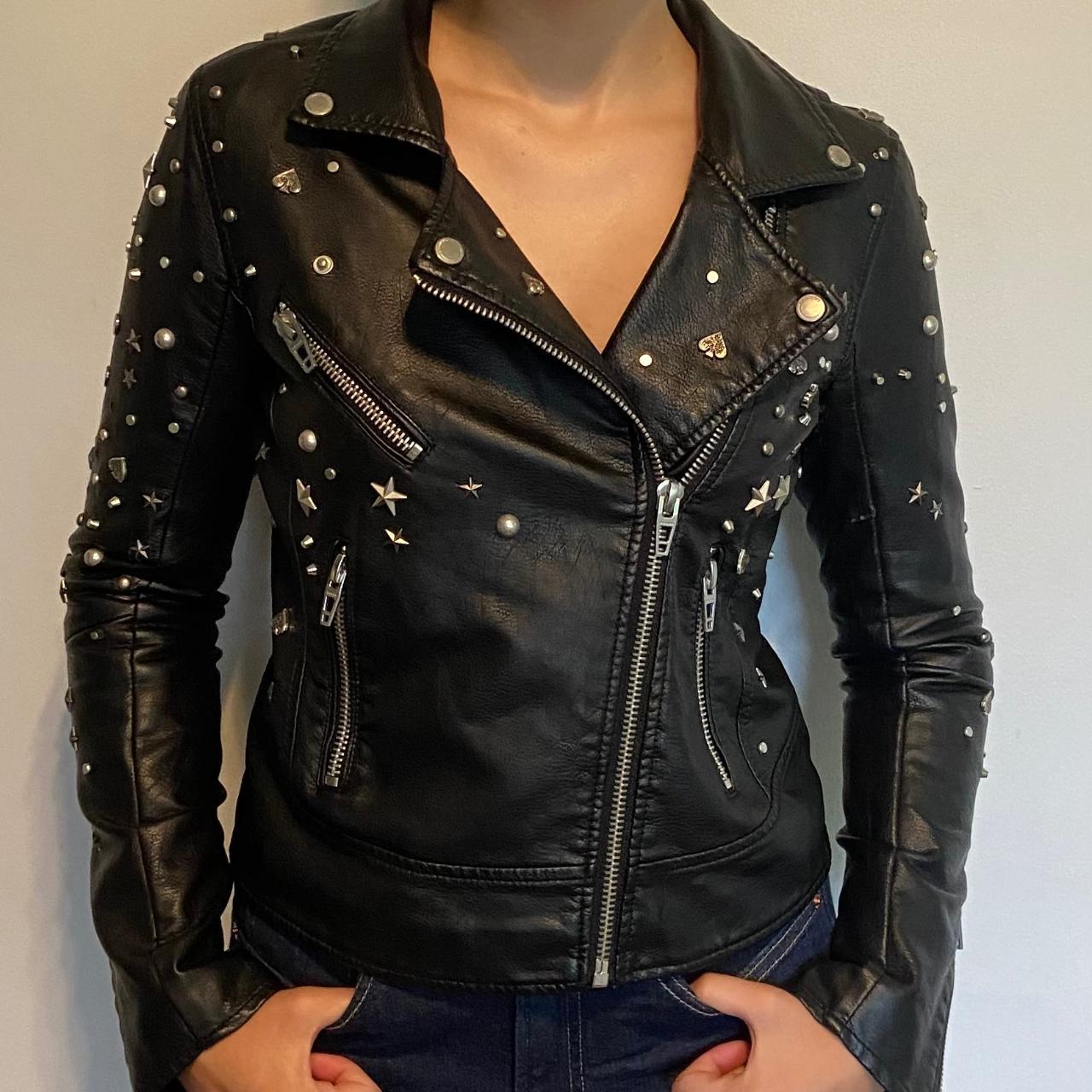 Blank nyc hot sale studded jacket