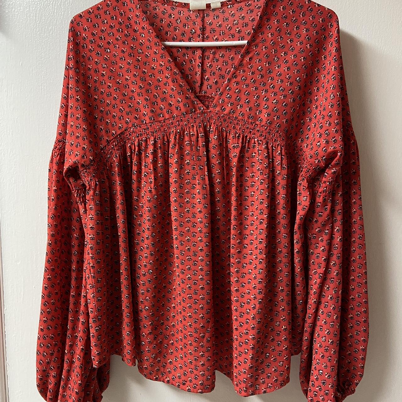 Gap peasant hot sale blouse