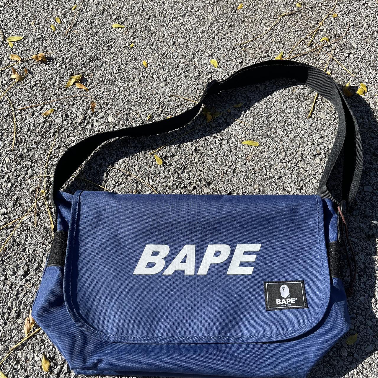 BAPE Duffle Bag perfect for weekend trips free - Depop