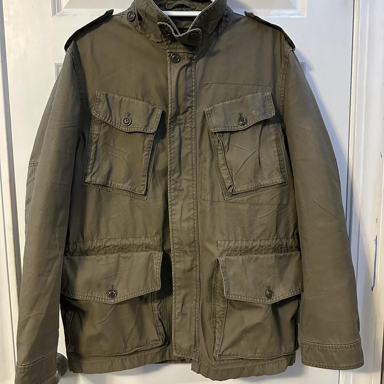 vintage J.CREW miritary jacket am