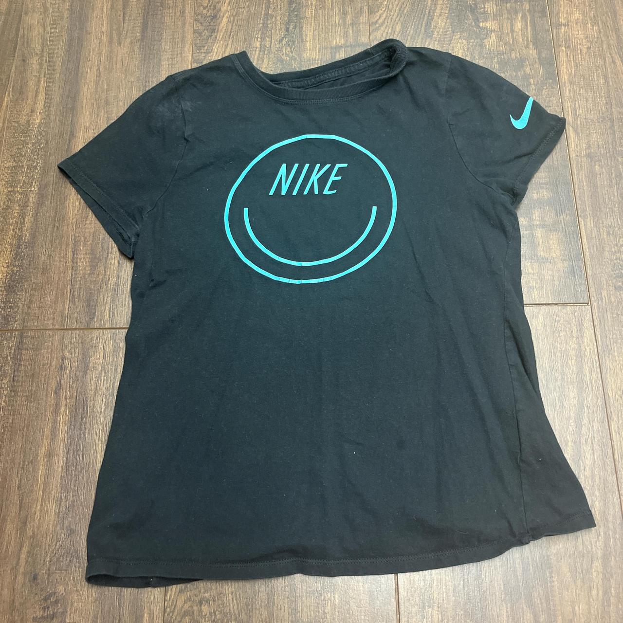 nike smiley face shirt
