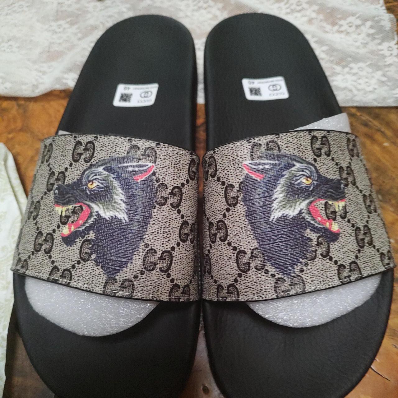 gucci slippers mens sale